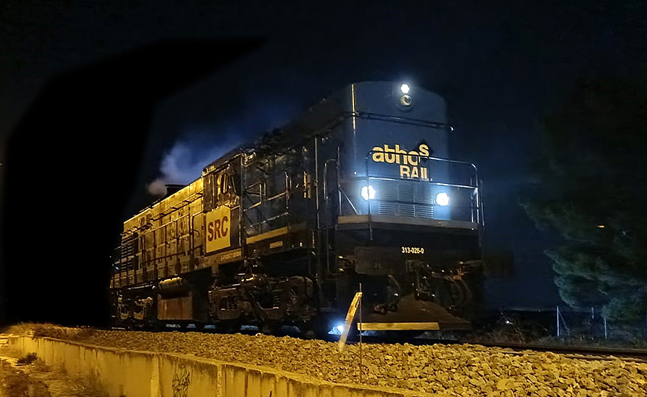 REPARACIÓN DEL MOTOR DIÉSEL DE LA LOCOMOTORA, DE SEIS EJES, ATHOS RAIL 313.026