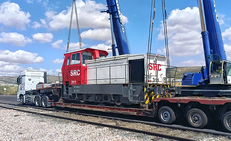 ASIGNACIÓN DE LA LOCOMOTORA SRC 311 A LA PLANTA DE REPSOL EN PUERTOLLANO (CIUDAD REAL)
